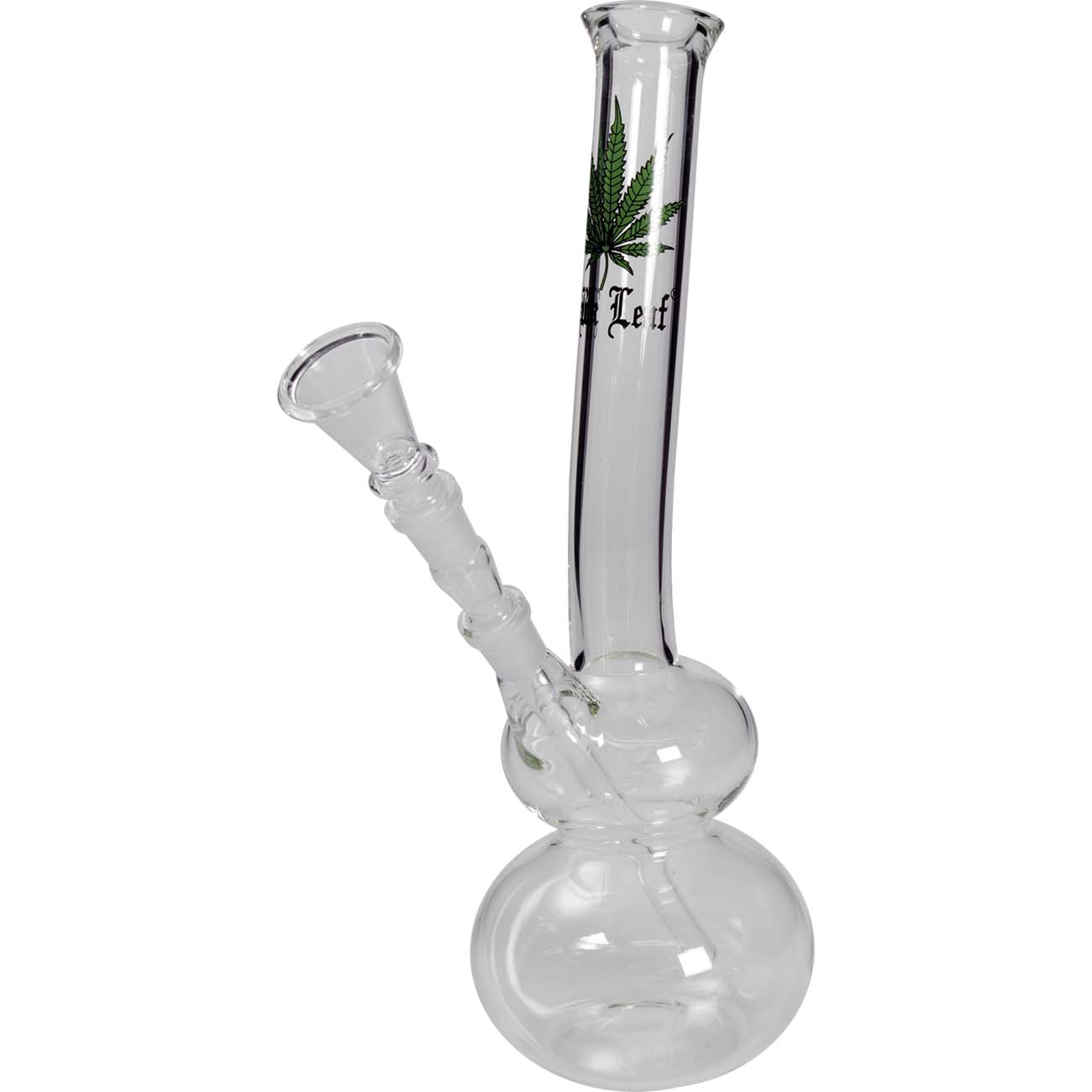 Glass Bong Black Leaf | Black Leaf