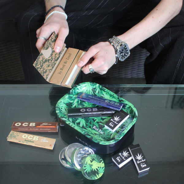 Raw Longpaper Stoner Box Black
