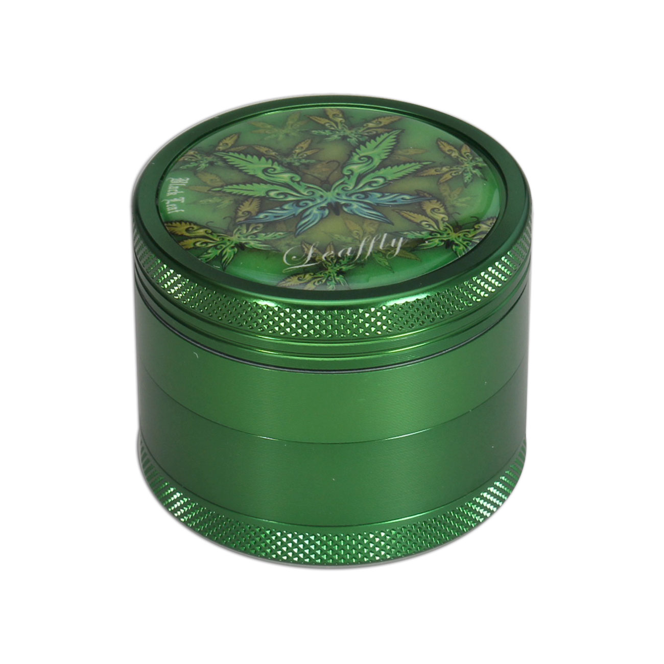 Black Leaf Grinder In Alluminio 4 Pezzi 63 Mm – Bianco, Con Filtro E Raschietto – Rivestimento Ceramica - 3